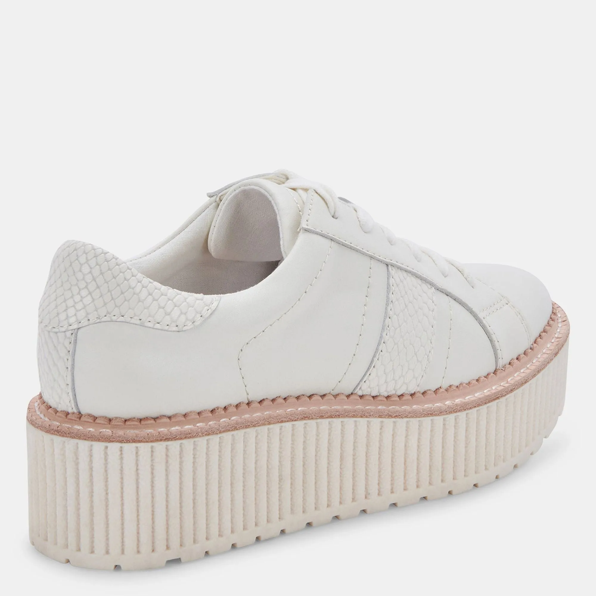 Tiger Sneakers White Leather