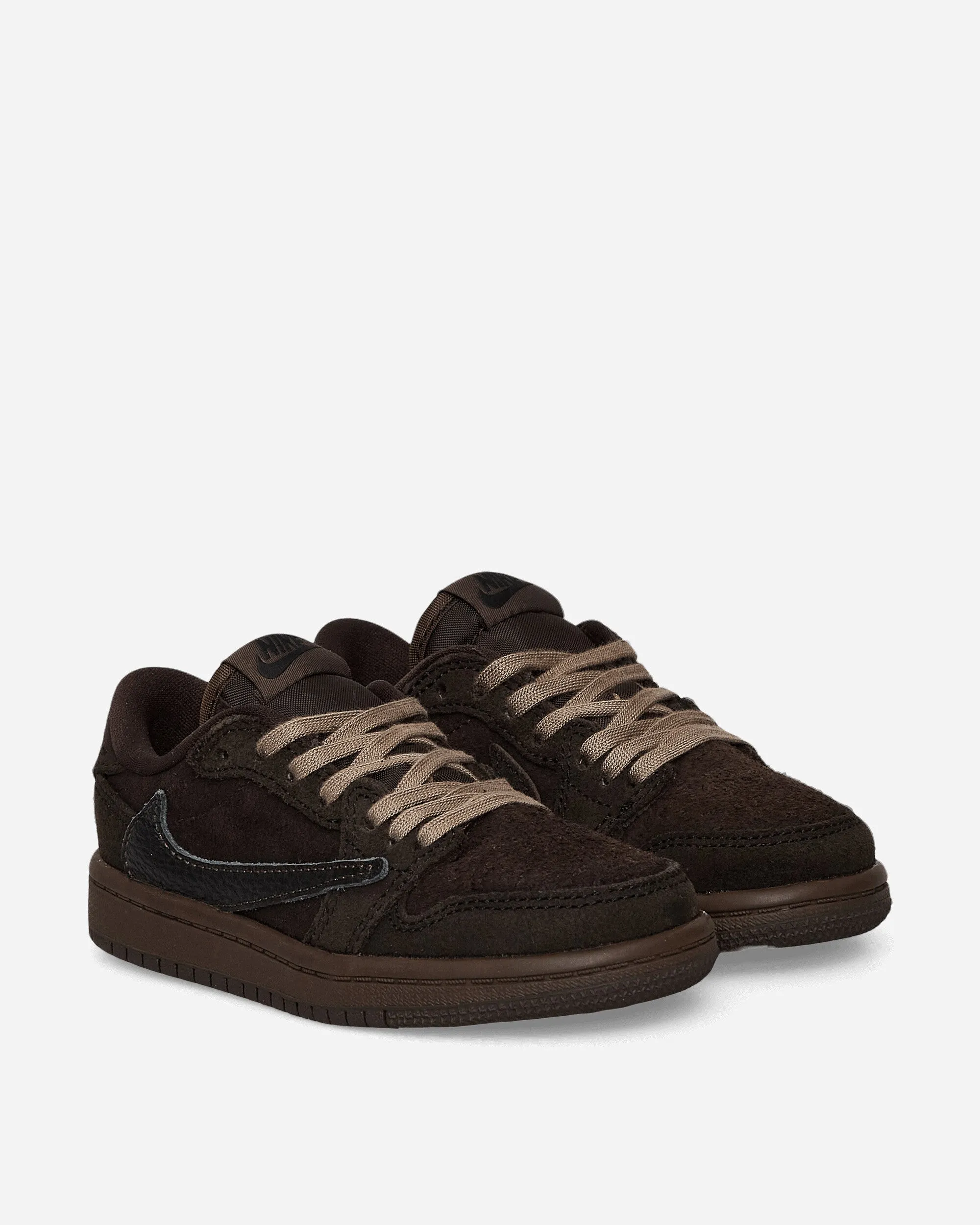 Travis Scott Air Jordan 1 Low (PS) Sneakers Velvet Brown / Dark Mocha