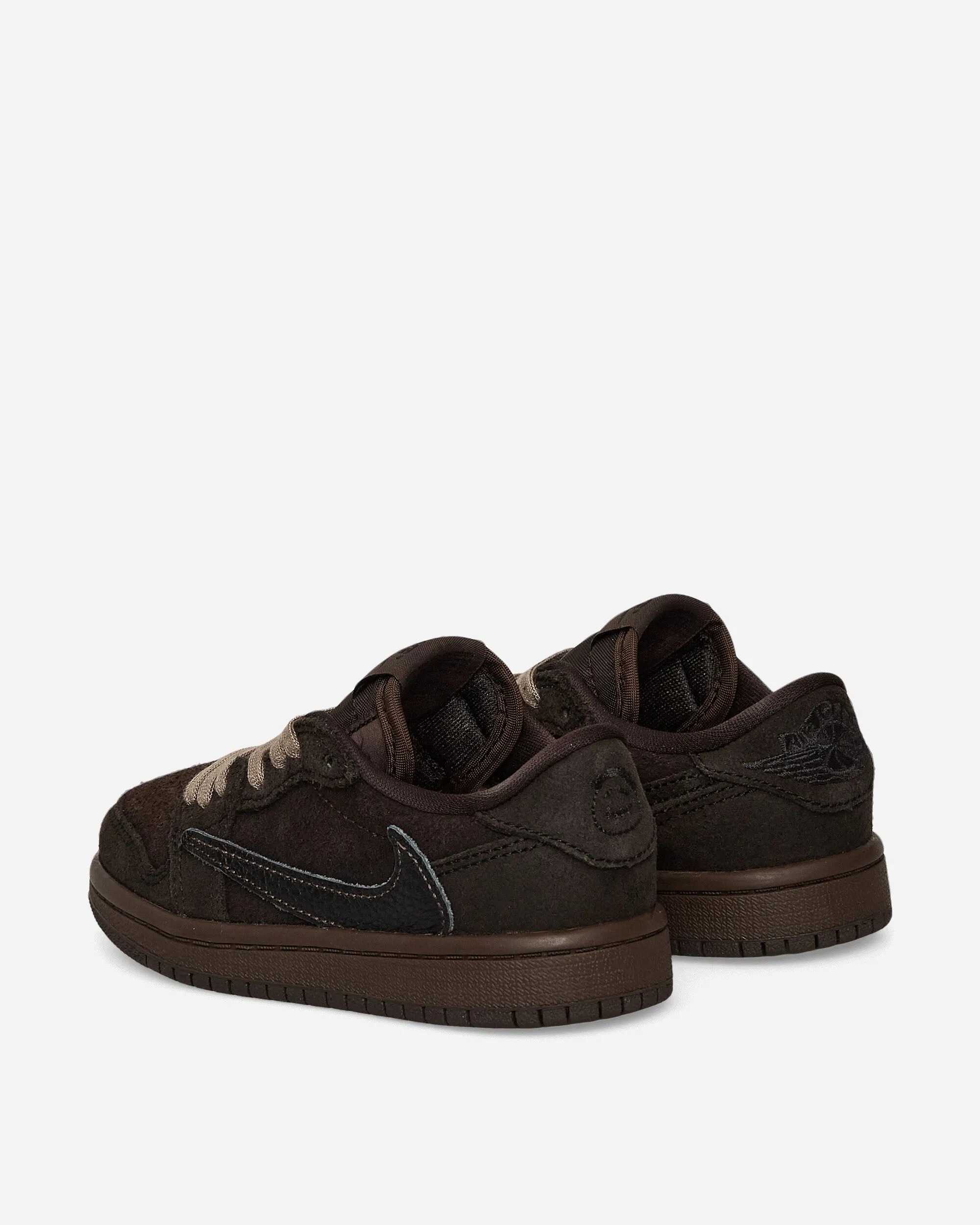 Travis Scott Air Jordan 1 Low (PS) Sneakers Velvet Brown / Dark Mocha