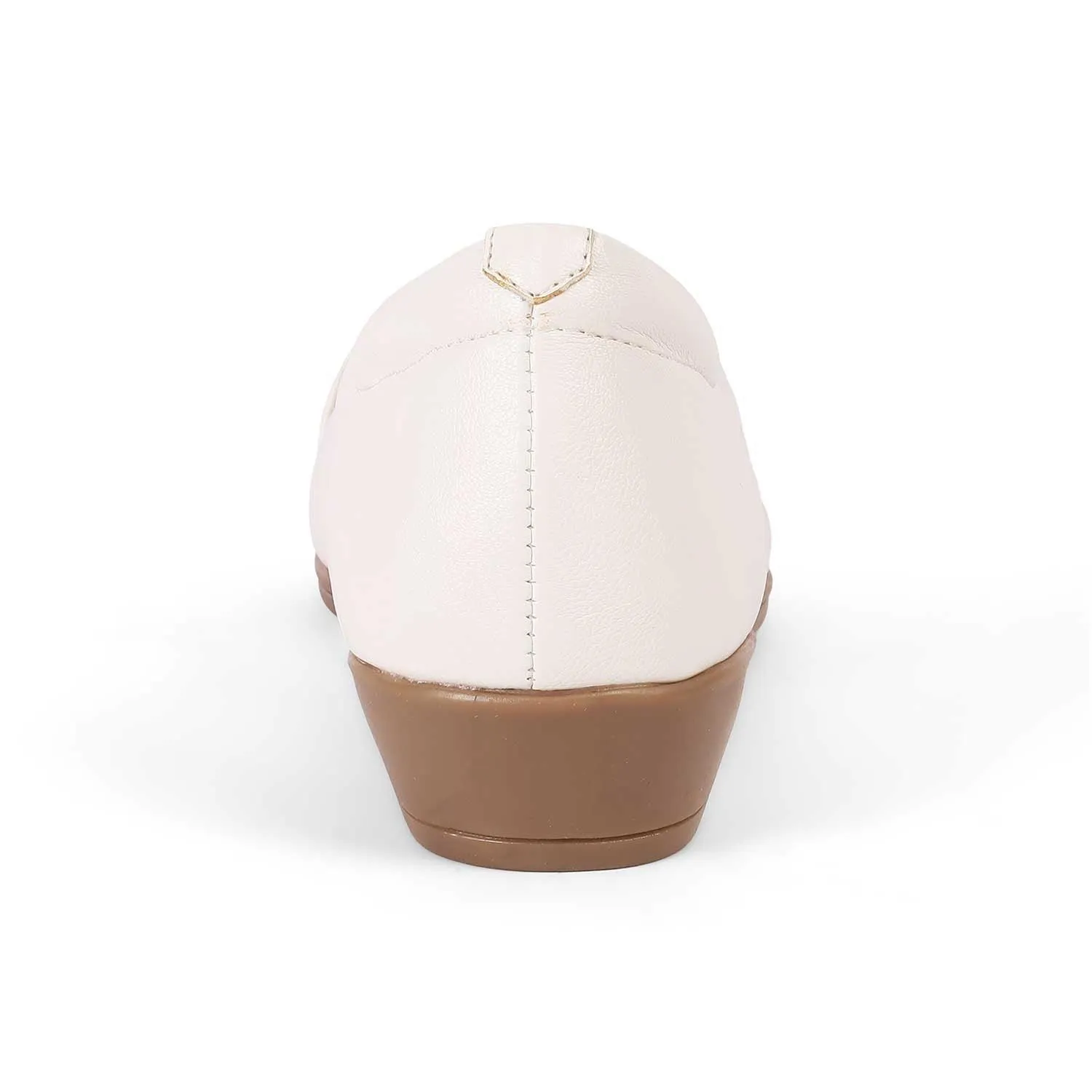 Tresmode Bolingo White Women's Casual Ballerinas