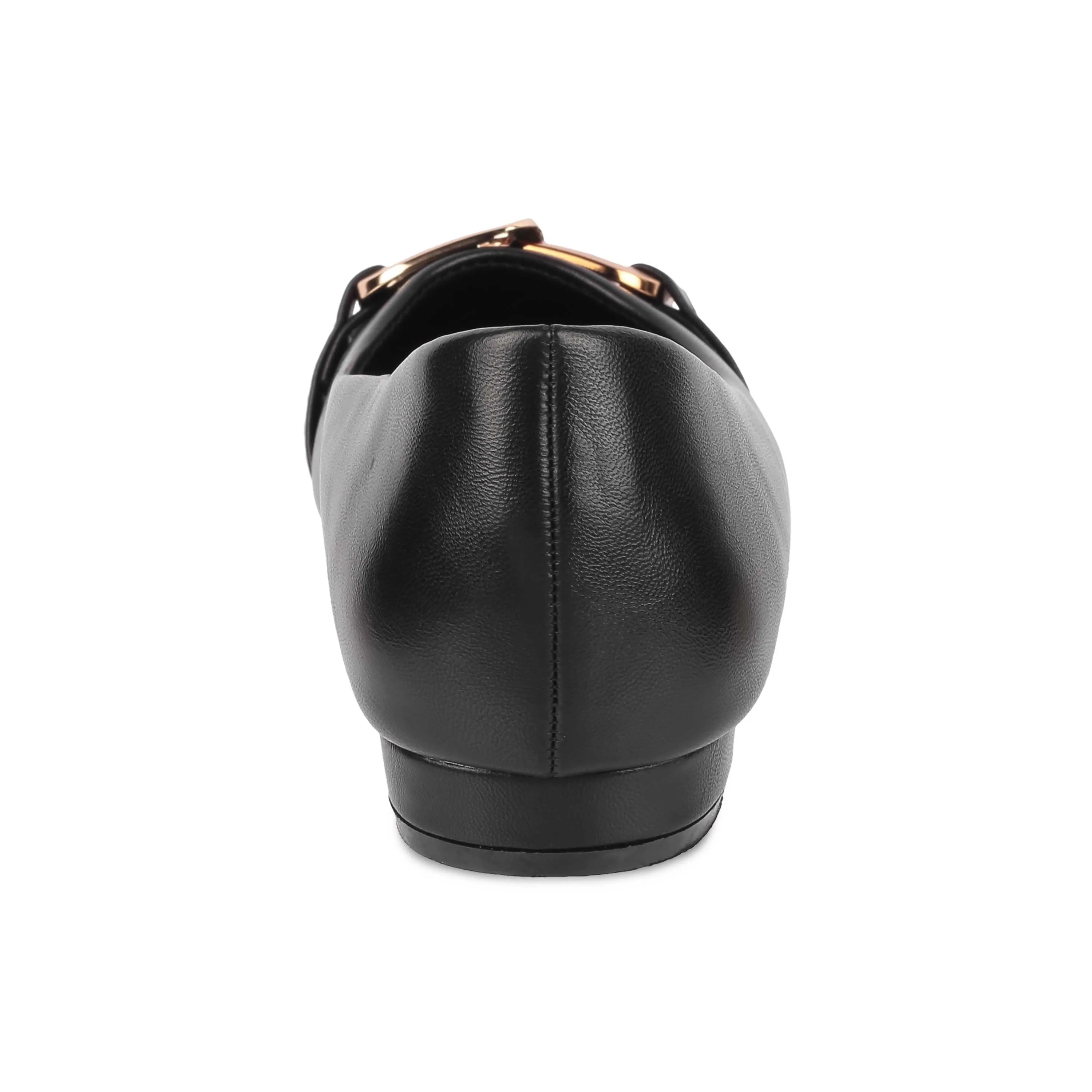 Tresmode Champs Black Women's Dress Ballerinas