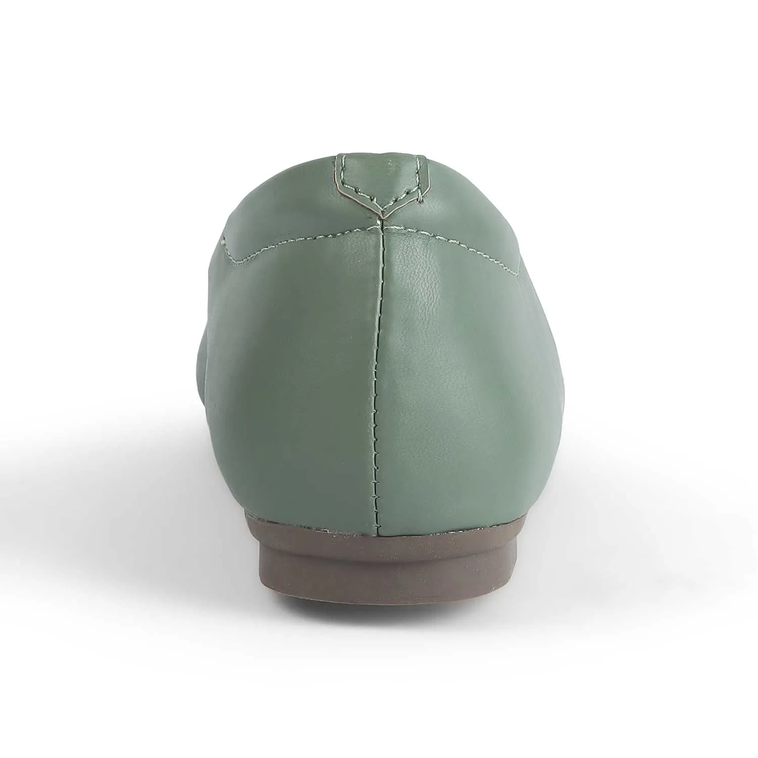 Tresmode Kiesta Green Women's Casual Ballerinas