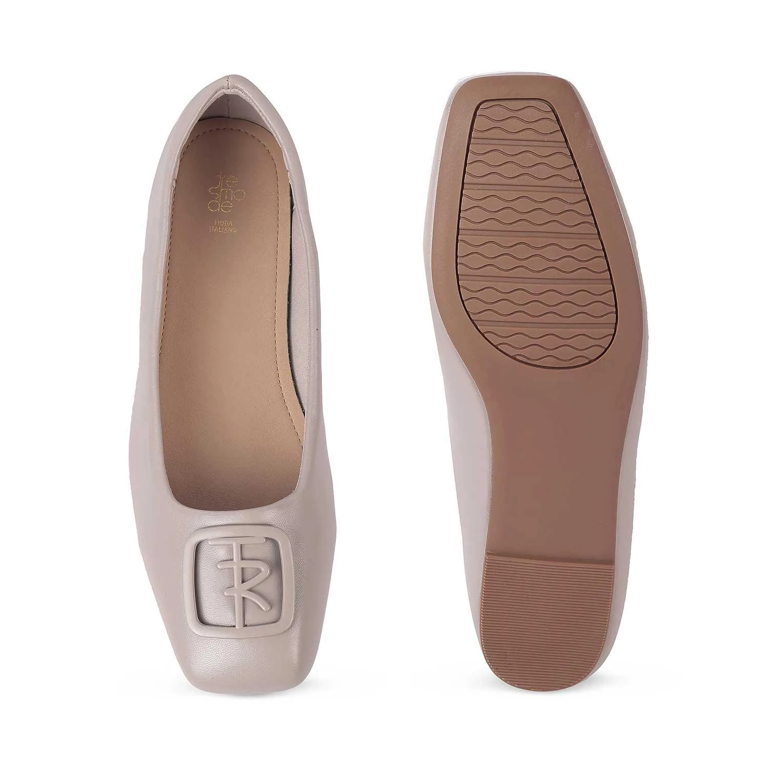 Tresmode Nany Grey Women's Casual Ballerinas