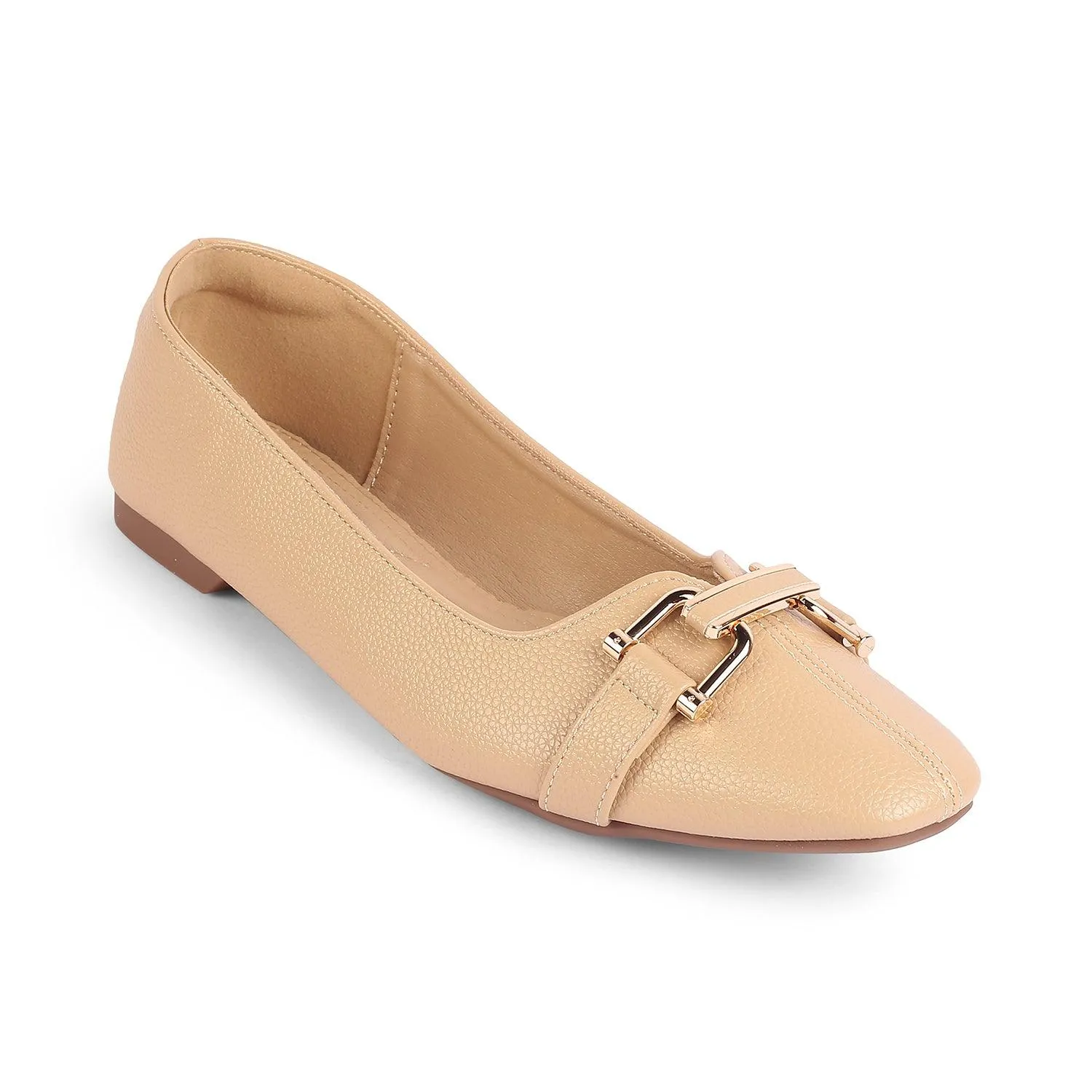Tresmode Straford Beige Women's Dress Ballerinas