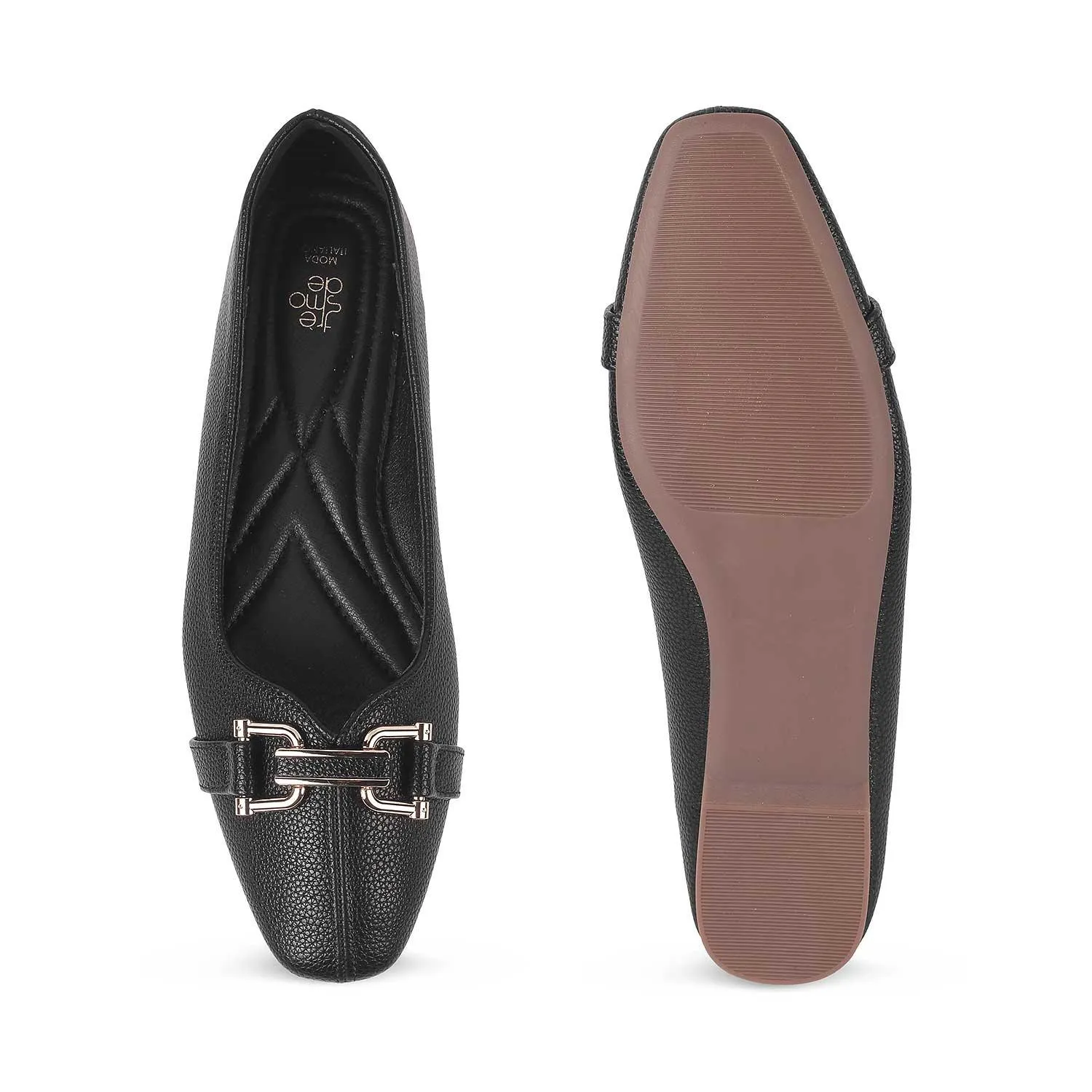 Tresmode Straford Black Women's Dress Ballerinas