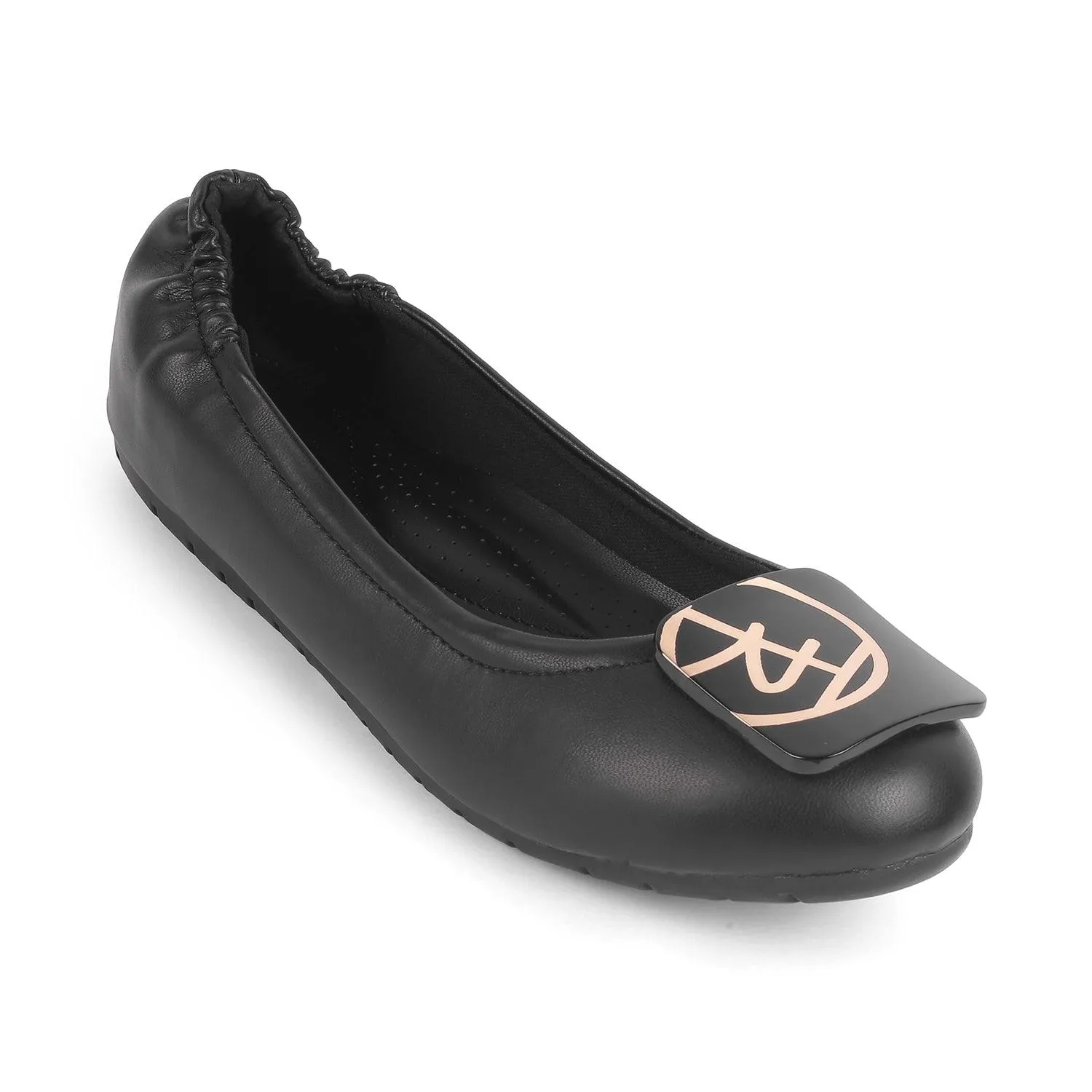 Tresmode Tre Black Women's Casual Ballerinas