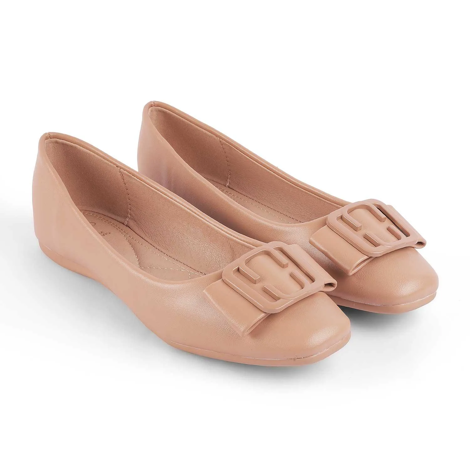 Tresmode Tregamo Tan Women's Casual Ballerinas
