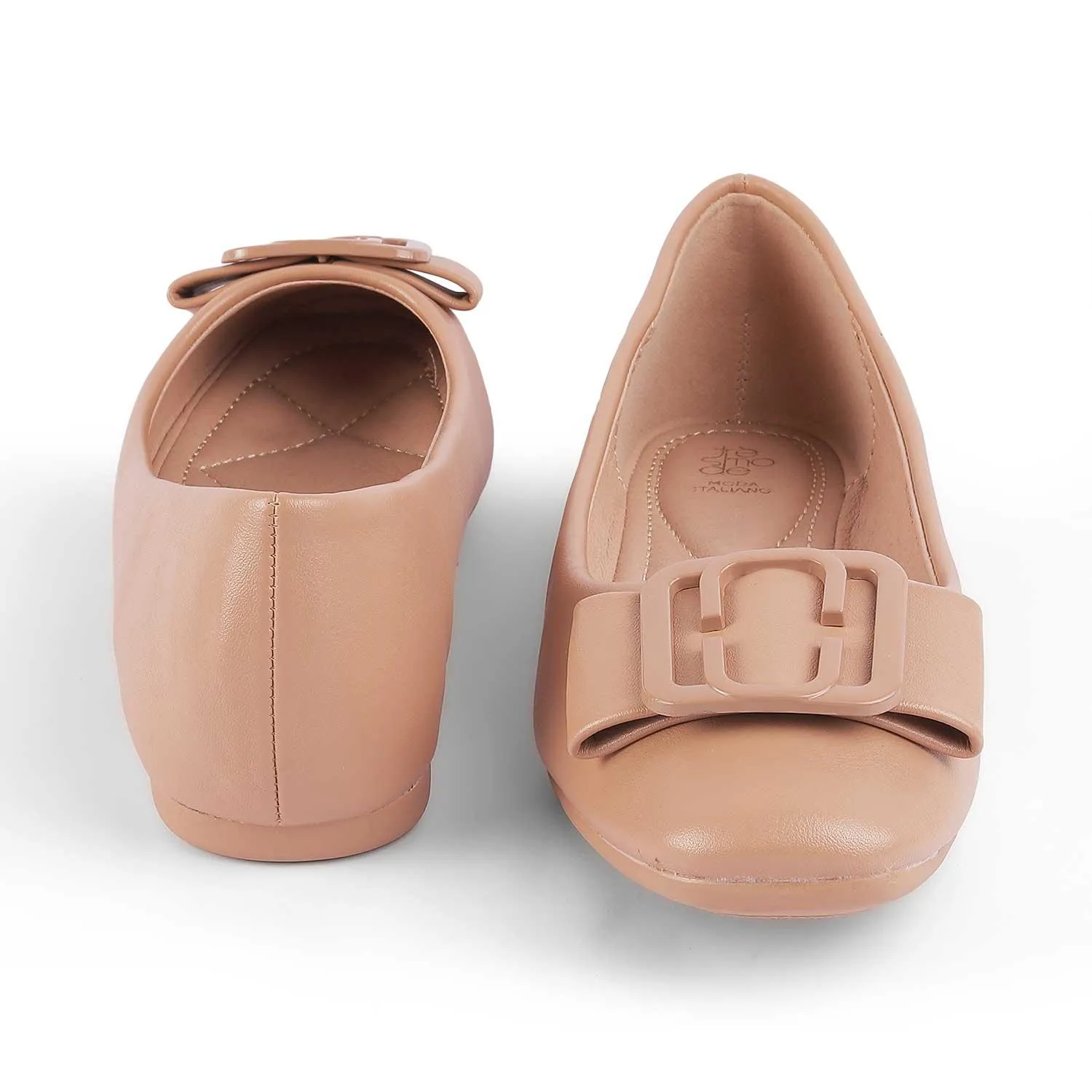 Tresmode Tregamo Tan Women's Casual Ballerinas