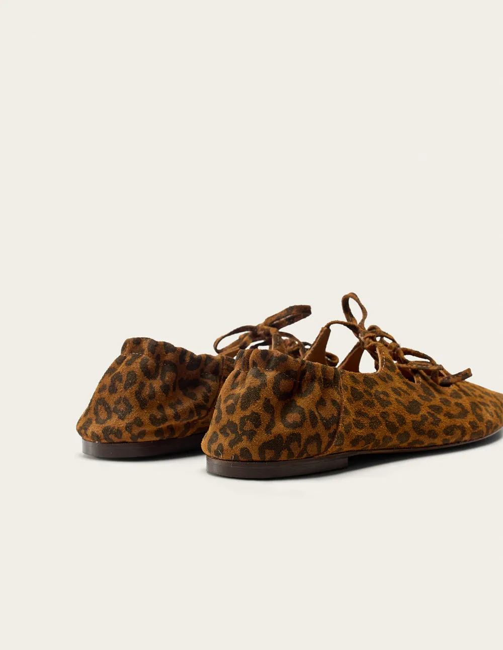 Tula Ballerinas - Leopard Suede
