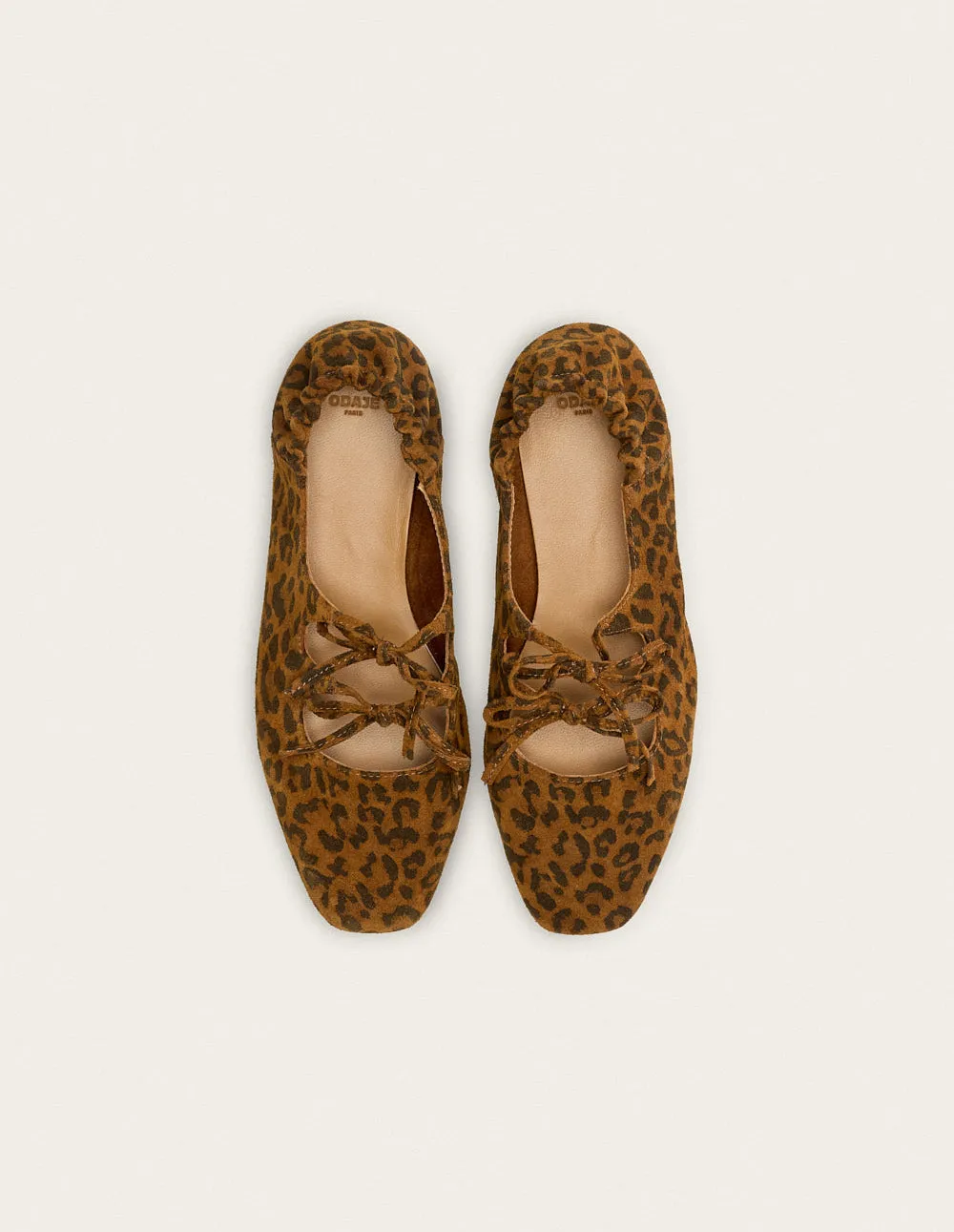 Tula Ballerinas - Leopard Suede