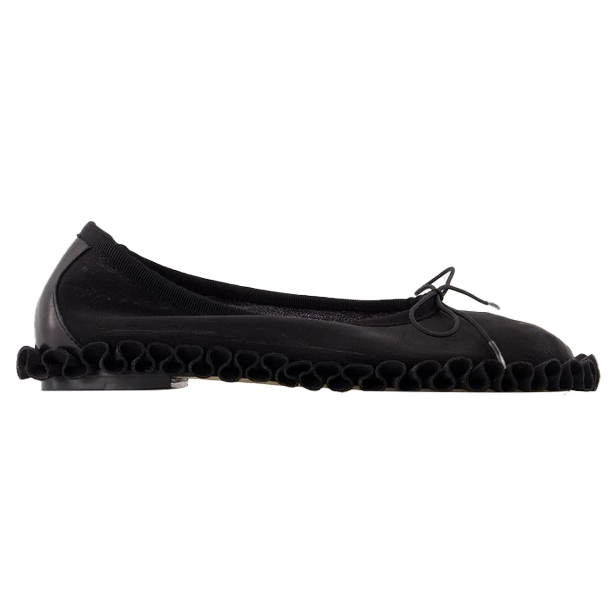 Tutu Frill Ballerinas - Simone Rocha - Mesh - Black