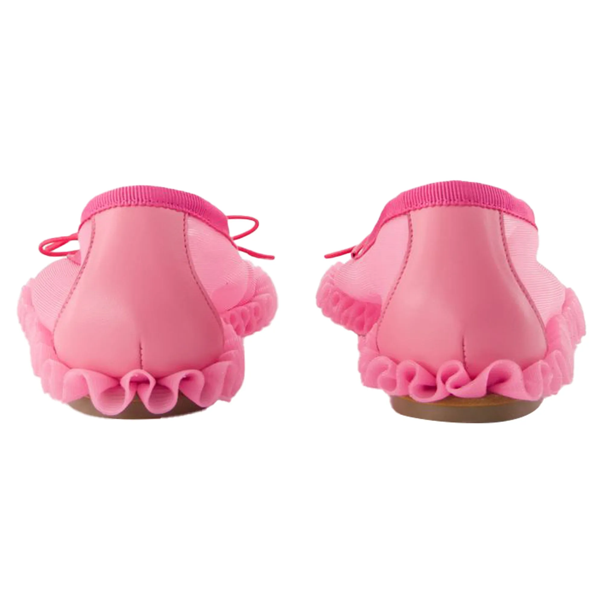Tutu Frill Ballerinas - Simone Rocha - Mesh - Pink