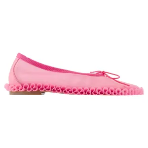 Tutu Frill Ballerinas - Simone Rocha - Mesh - Pink
