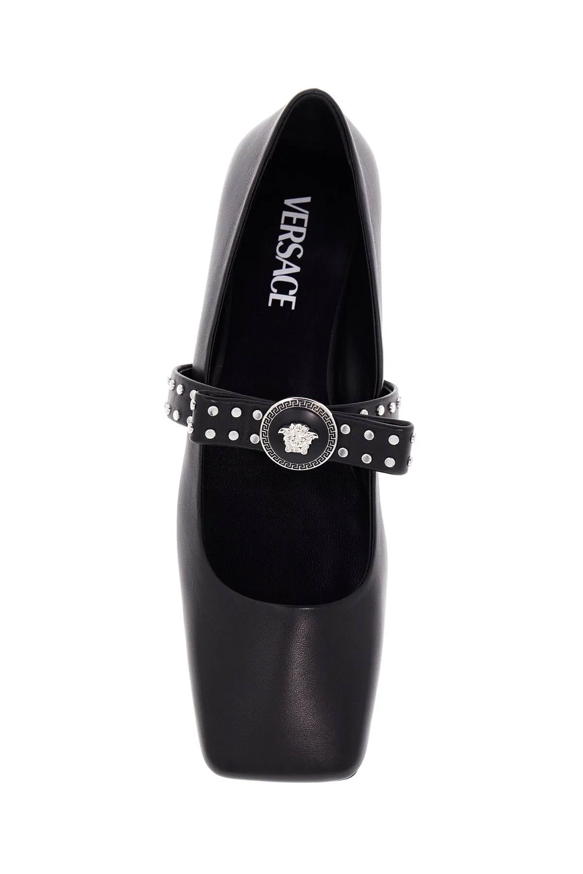 Versace Women's Gianni Ribbon Studded Baller