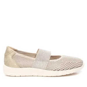 Women's Braided Ballerinas In Gold