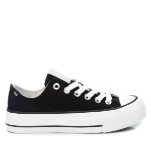 Women's Canvas Sneakers In Black