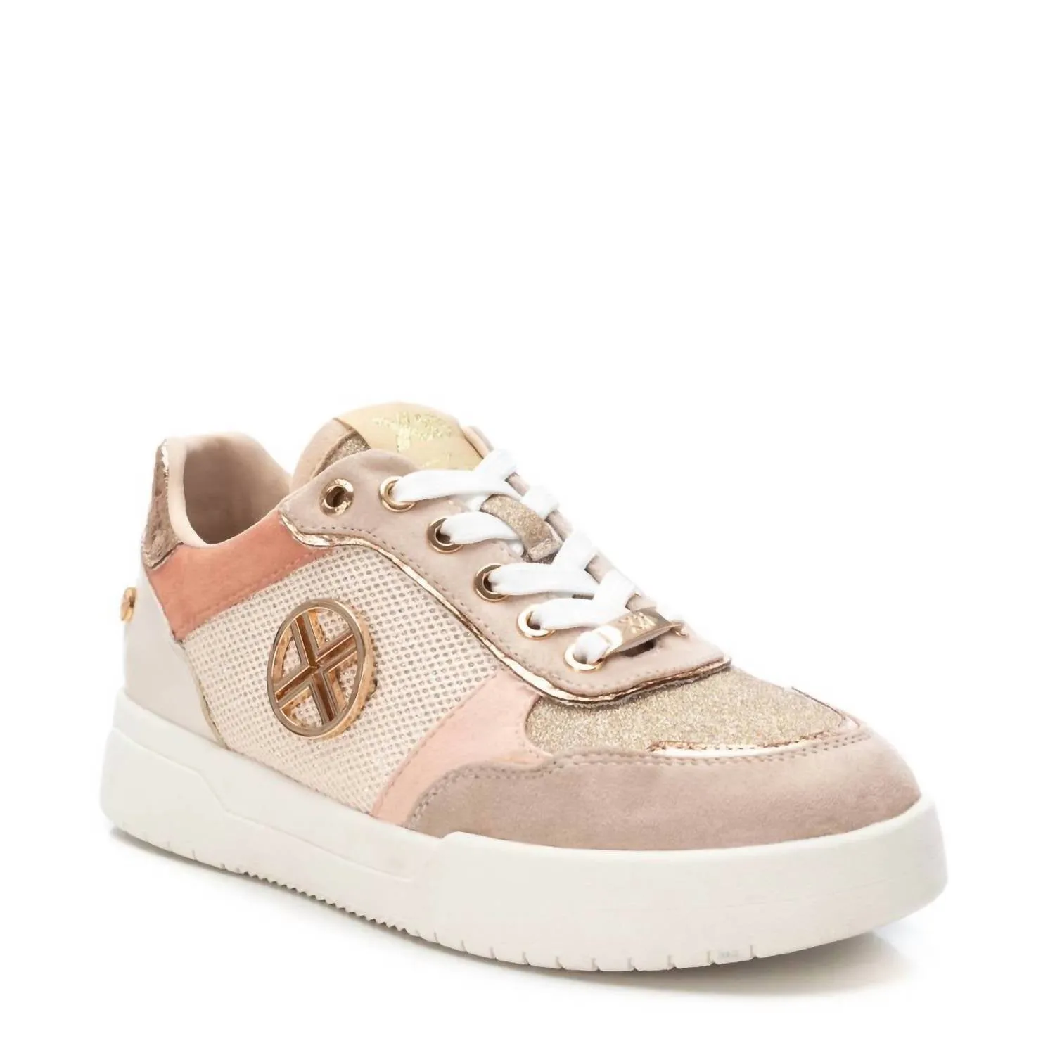 Women's Casual Sneakers In Beige