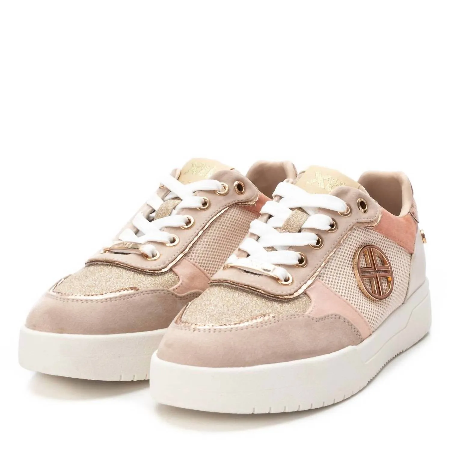 Women's Casual Sneakers In Beige