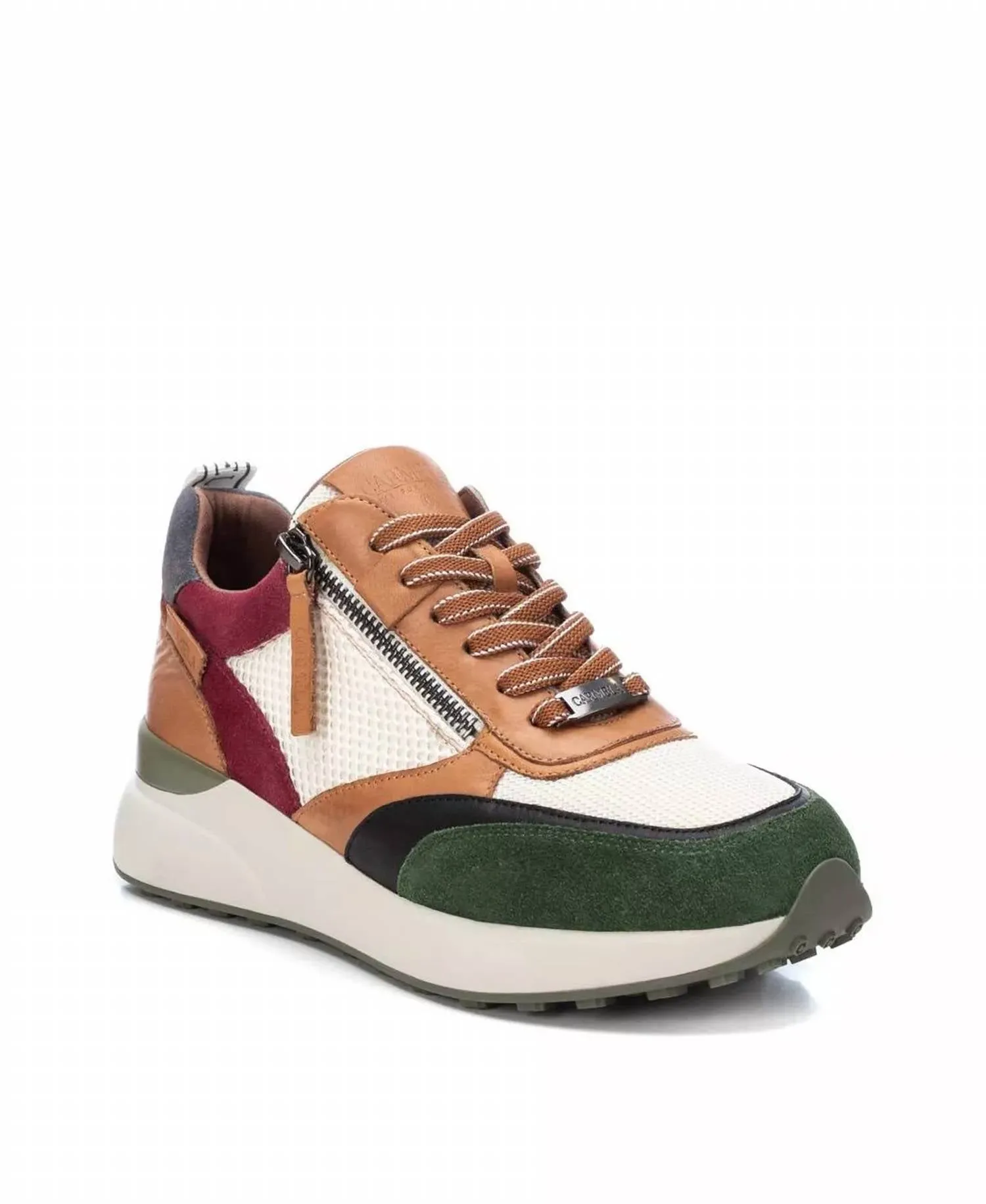 Women's Casual Sneakers In Camel