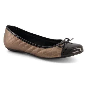 Women's Classic Casual Ballerinas In Bronze