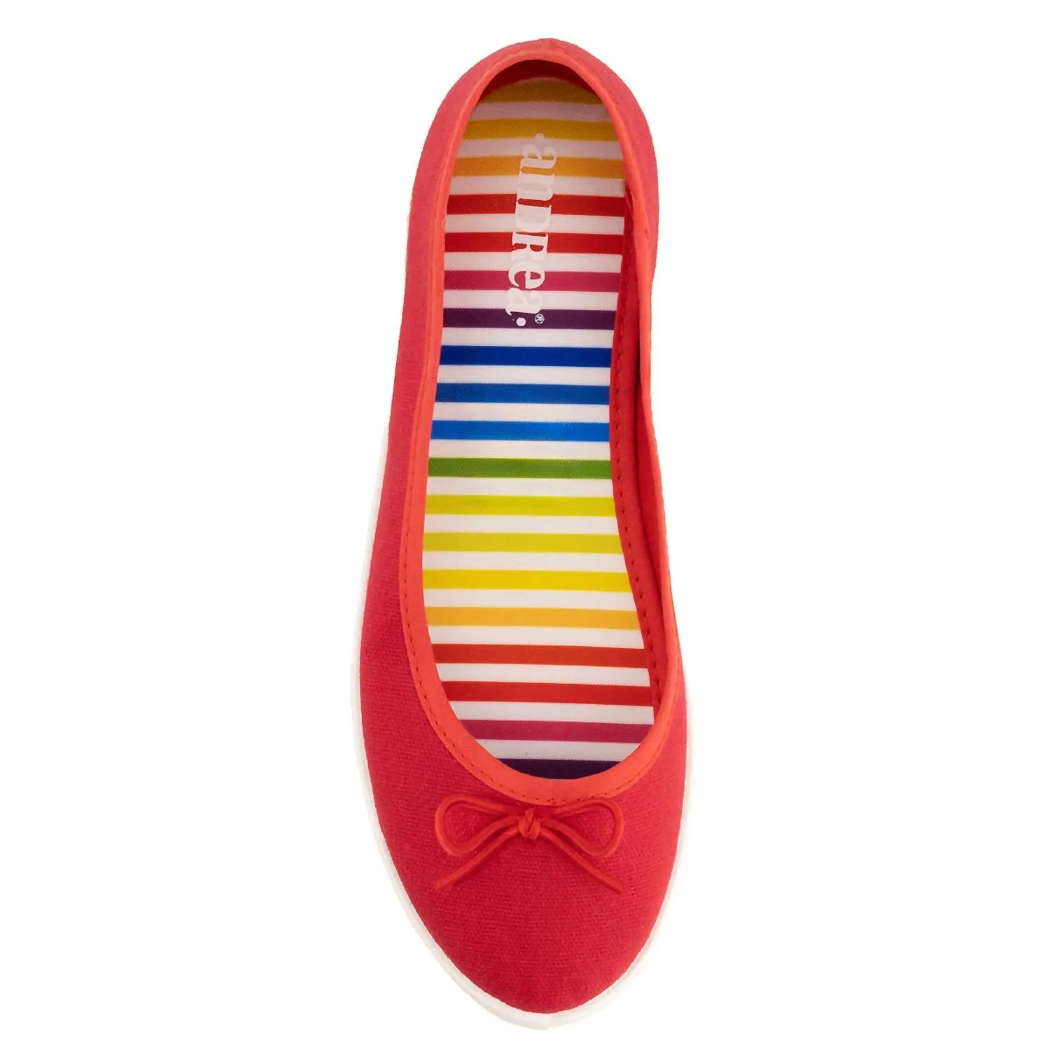 Women's Duo Combo Ballerinas Shoes 2 Pairs Pack In Red - Blue