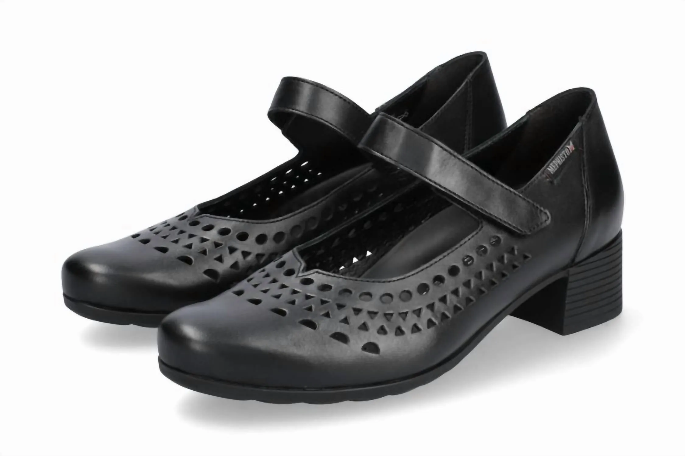 Women's Gilia Hand Made Mary Jane Pumps In Black