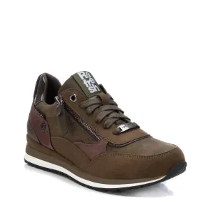 Women's Lace-Up Sneakers In Dark Brown