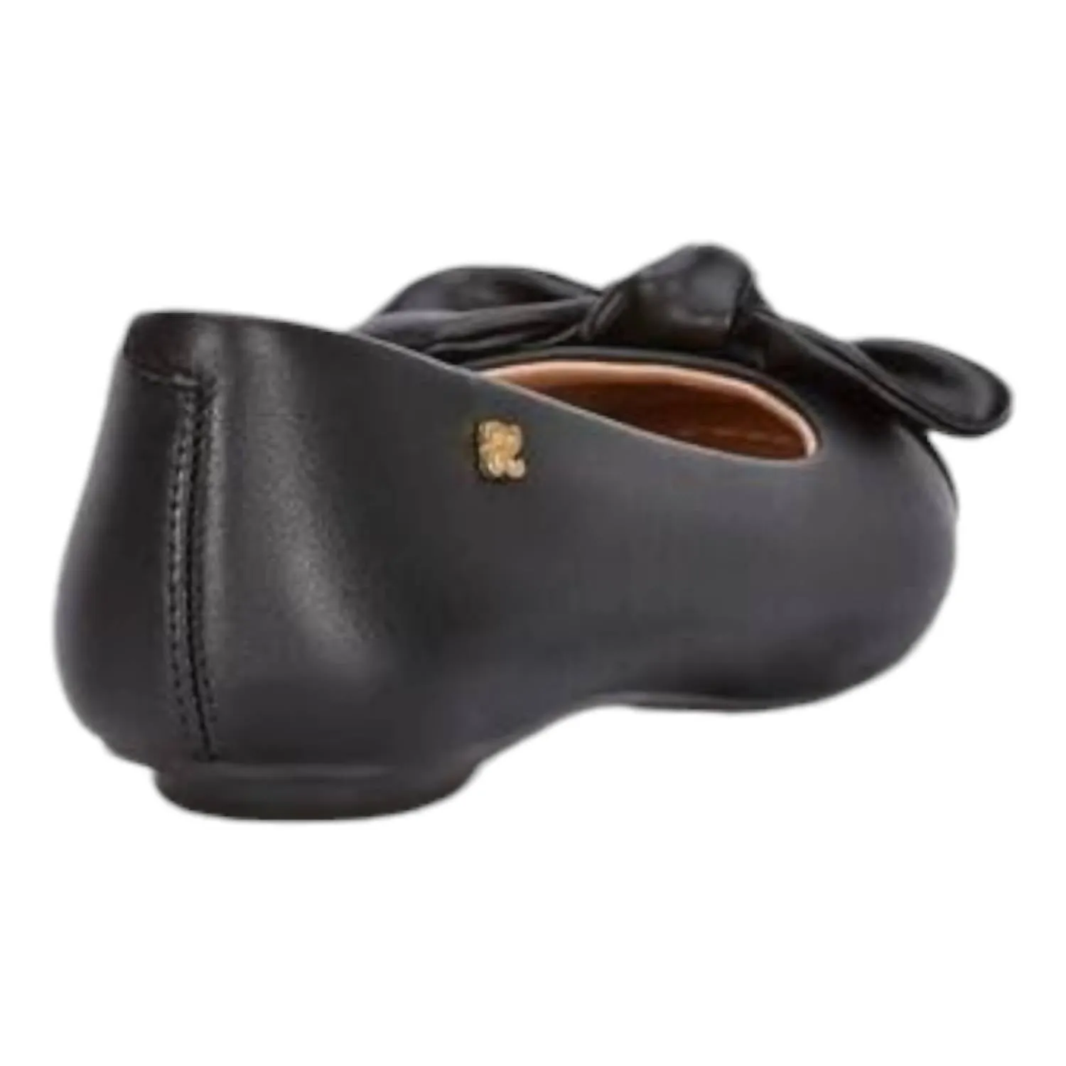 Women's Leather Comfort Ballerinas Shoes In Black
