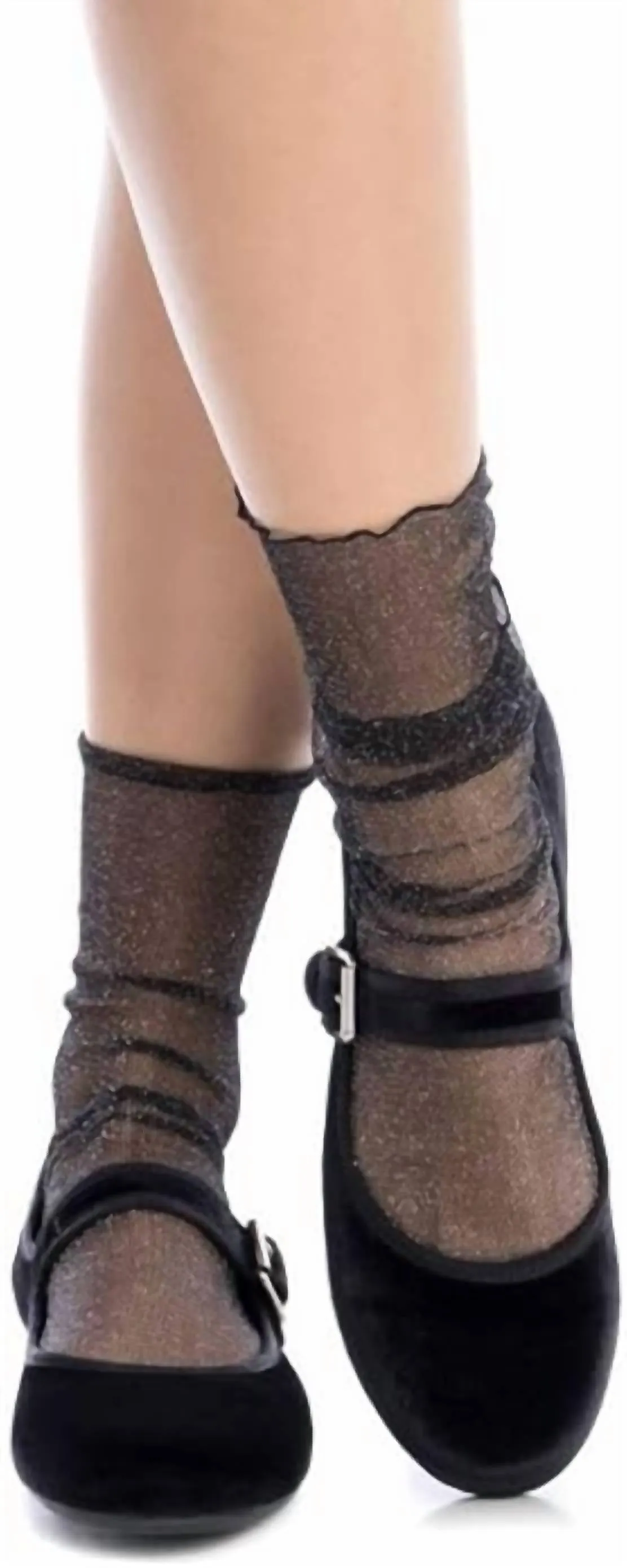 Women's Mary Jane Ballerinas In Black