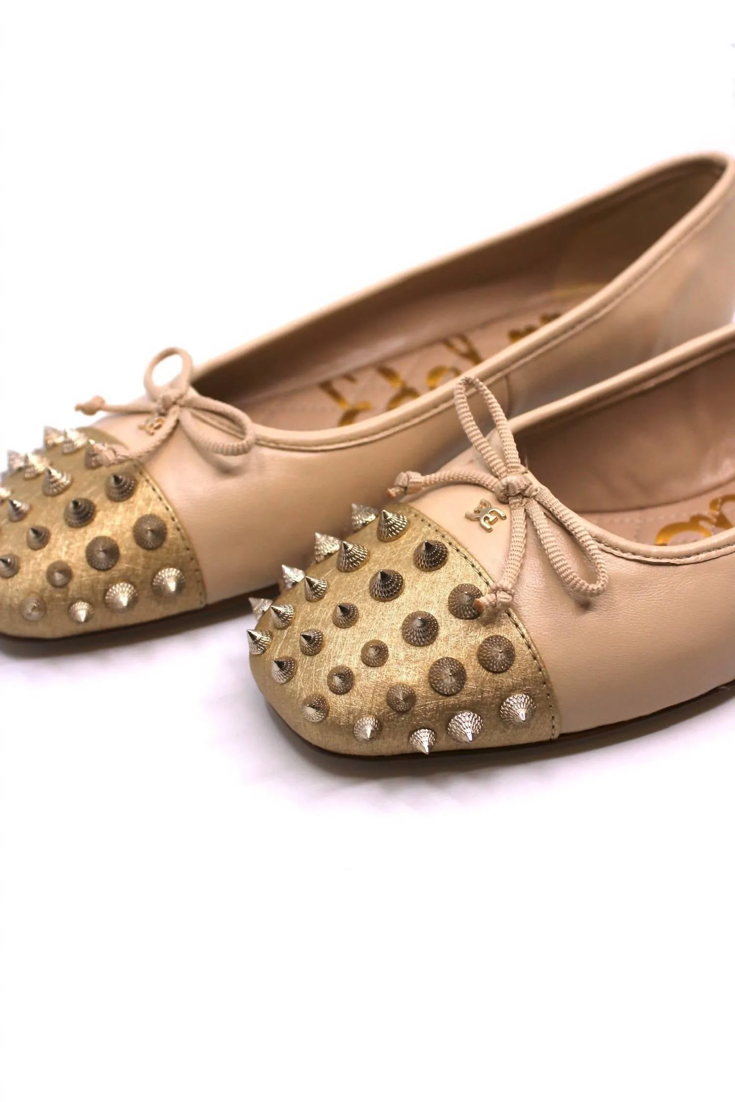 Women's Monet Flats In Summer Sand/amber Gold