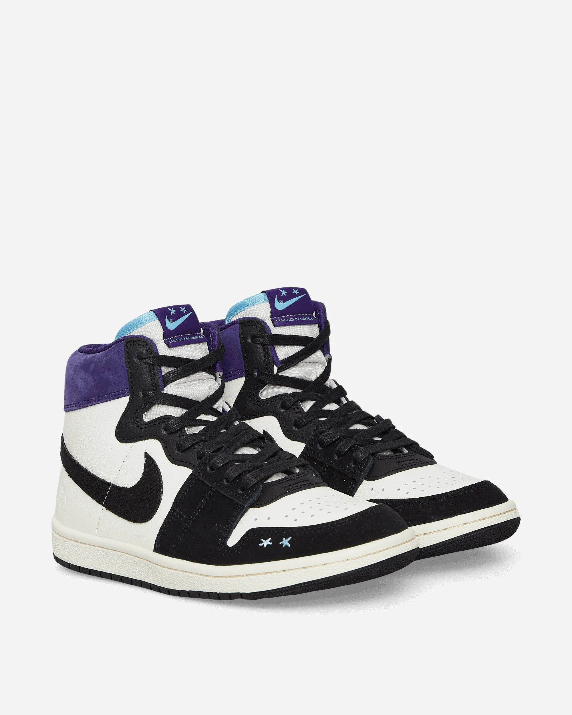 Women's Opium Air Ship SP Sneakers Black / Court Purple