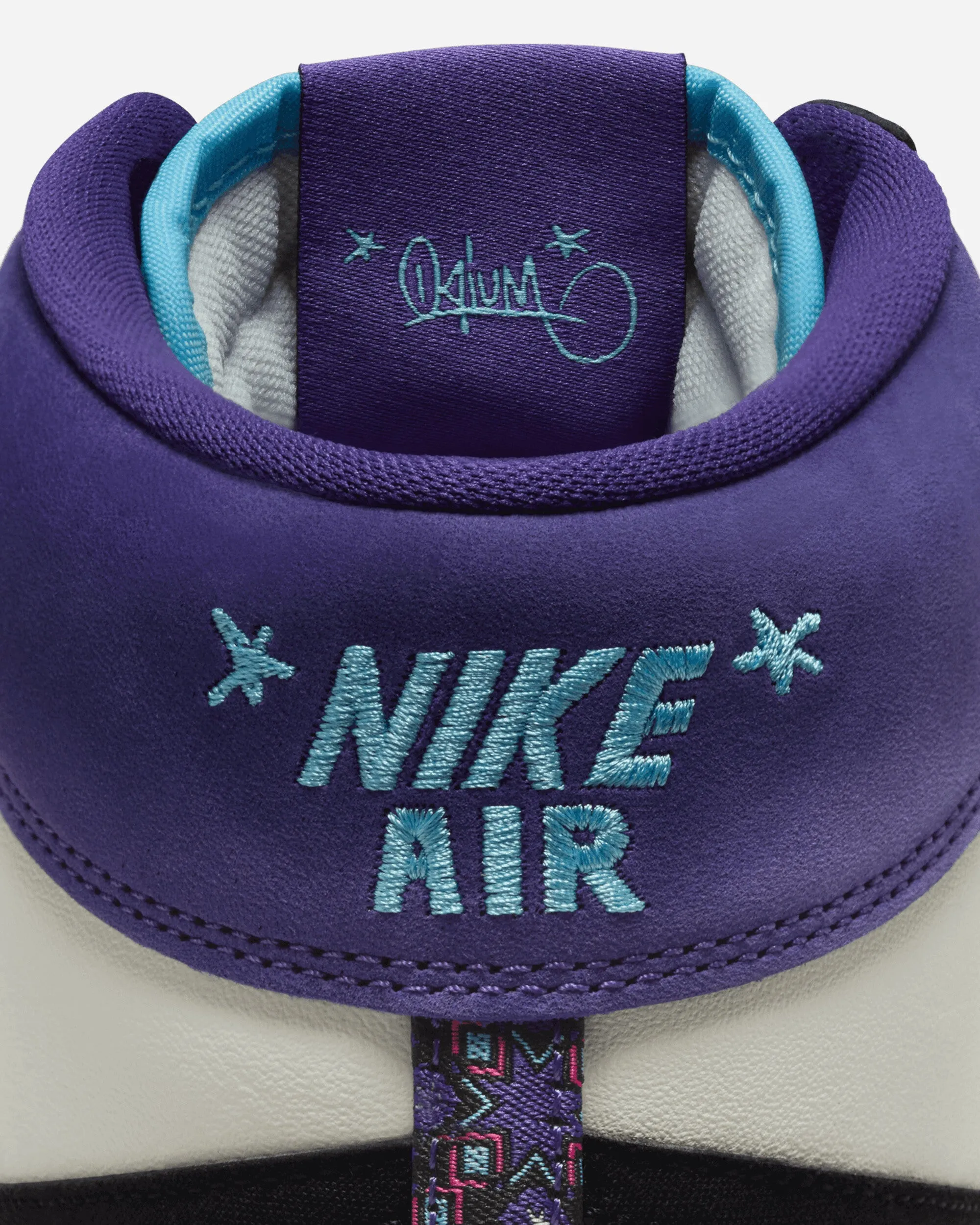 Women's Opium Air Ship SP Sneakers Black / Court Purple