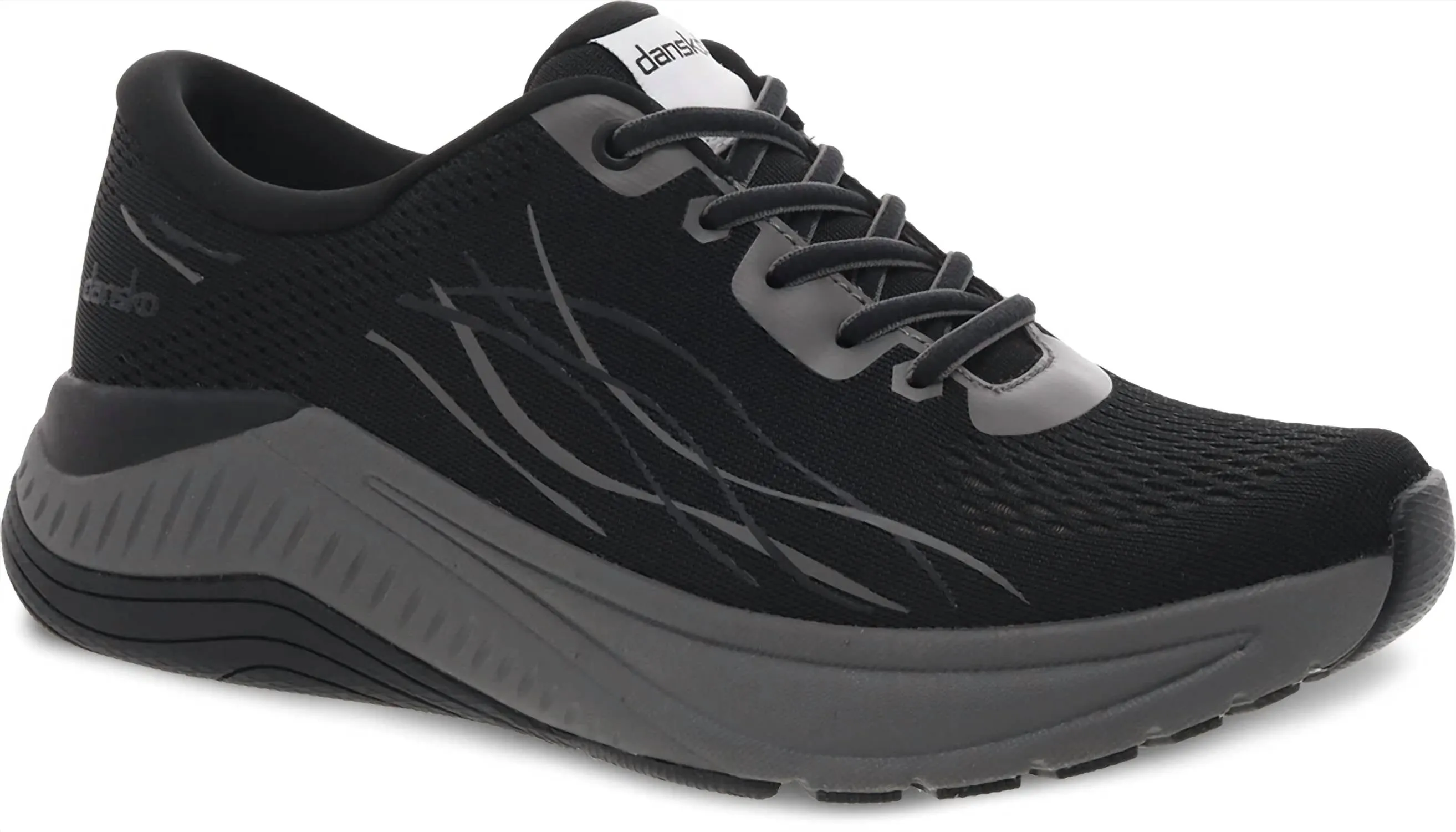 Women's Pace Mesh Shoes - Wide In Black/grey