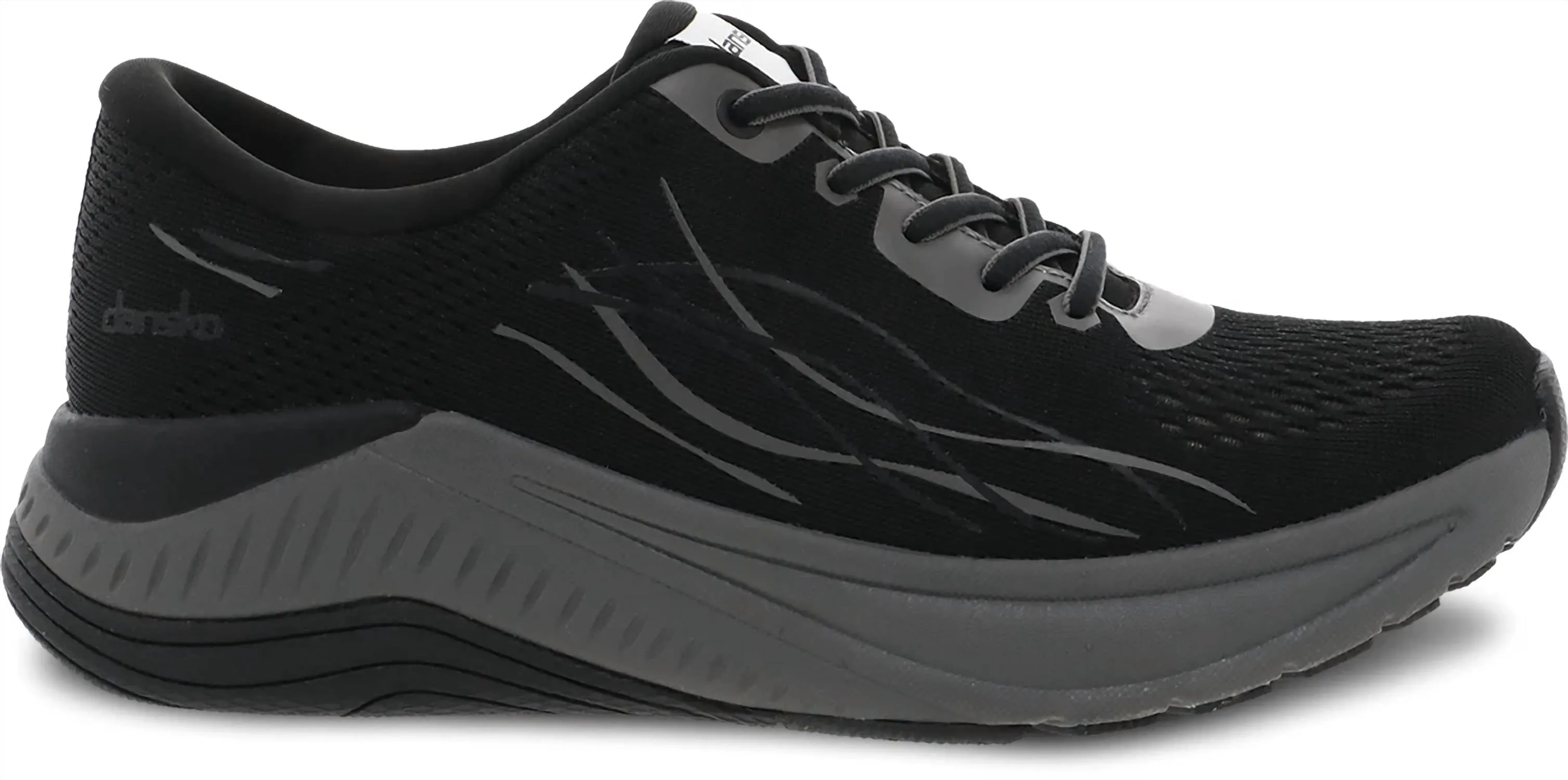 Women's Pace Mesh Shoes - Wide In Black/grey