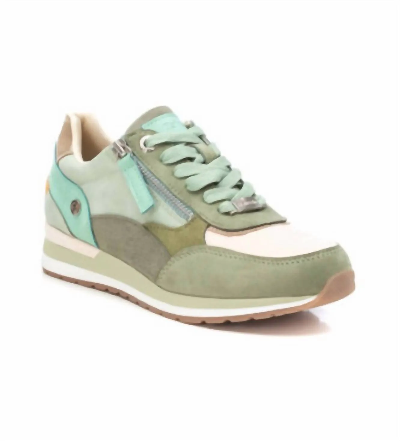 Women's Trainer Sneakers In Aqua
