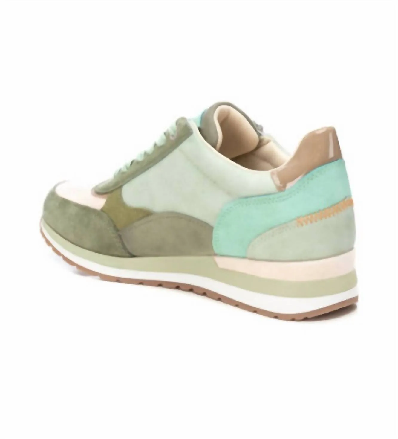 Women's Trainer Sneakers In Aqua