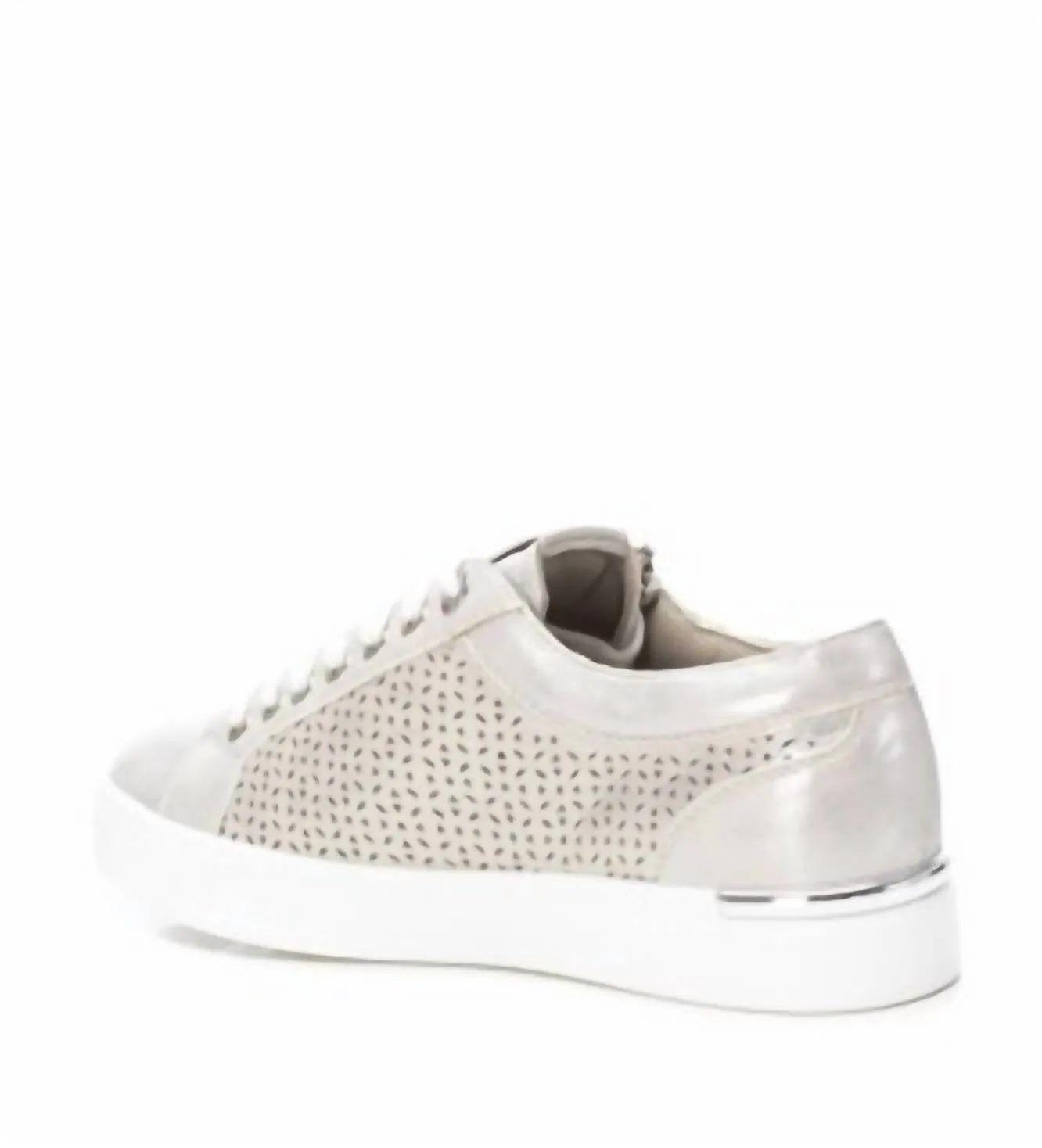 Women's Trainer Sneakers In Silver