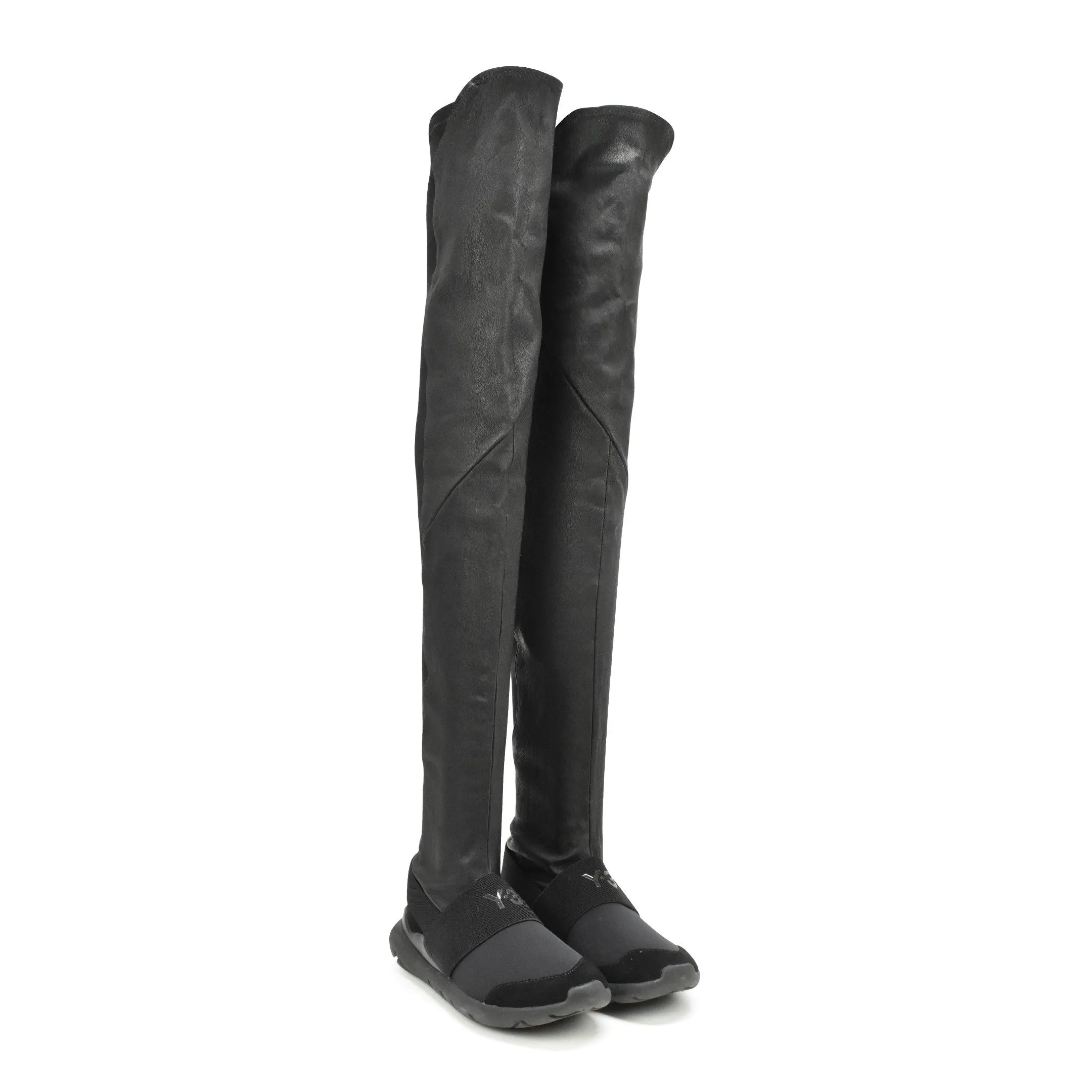 Y-3 'Qasa Elle Sock High' Sneakers - Women's 6.5